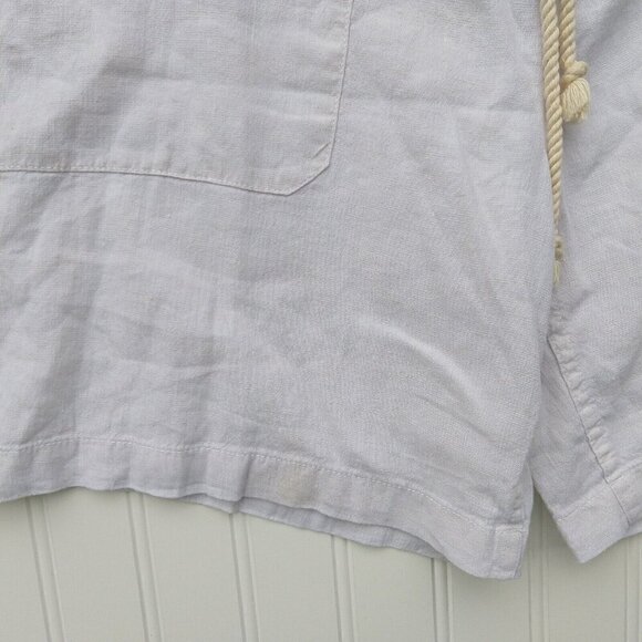 Fresh Produce Del Mar Linen Shorts White Size L NWT L Bermuda Womens MSRP $65 - Picture 9 of 15
